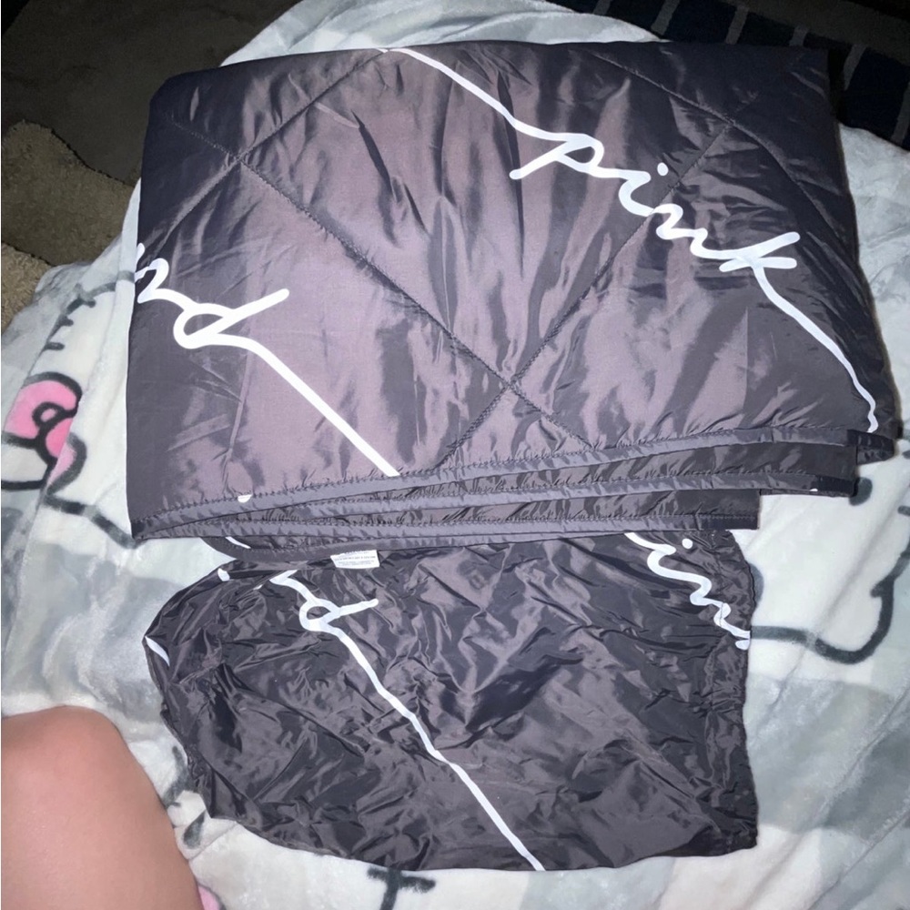 PINK Victoria’s Secret Blanket with Bag